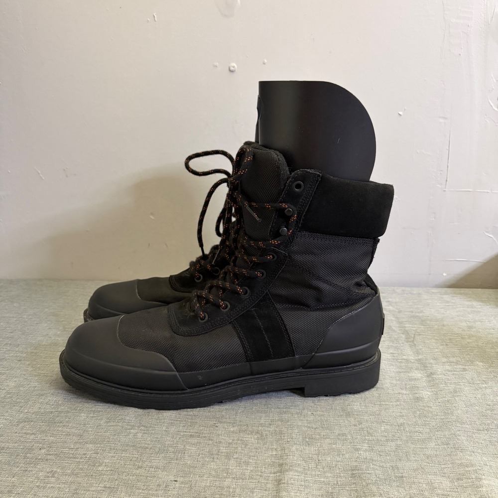 Hunter Commando Snow Boots Mens‎ 12 Black Insulated Waterproof Winter Hiking